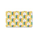 American Golden Ancient Totems Magnet (Name Card)