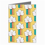 American Golden Ancient Totems Greeting Cards (Pkg of 8)