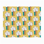 American Golden Ancient Totems Small Glasses Cloth (2 Sides)
