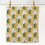 American Golden Ancient Totems Face Towel