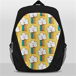 American Golden Ancient Totems Backpack Bag