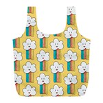 American Golden Ancient Totems Full Print Recycle Bag (L)