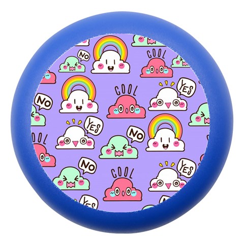 Cloud Seamless Pattern Dento Box with Mirror from ArtsNow.com Front