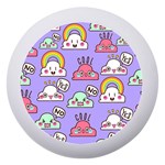 Cloud Seamless Pattern Dento Box with Mirror