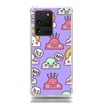 Cloud Seamless Pattern Samsung Galaxy S20 Ultra 6.9 Inch TPU UV Case