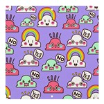 Cloud Seamless Pattern Banner and Sign 4  x 4 