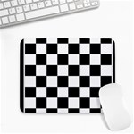 Chess Board Background Design Small Mousepad