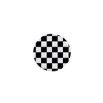 Chess Board Background Design 1  Mini Magnets