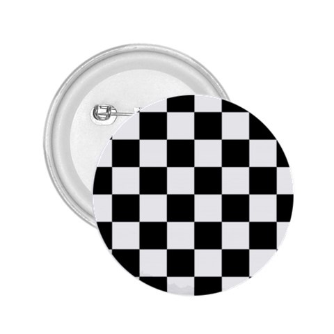 Chess Board Background Design 2.25  Buttons from ArtsNow.com Front