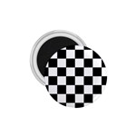Chess Board Background Design 1.75  Magnets
