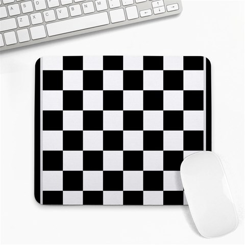 Chess Board Background Design Large Mousepad from ArtsNow.com Front