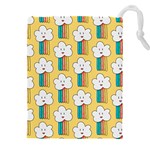 American Golden Ancient Totems Drawstring Pouch (4XL)