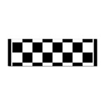 Chess Board Background Design Sticker (Bumper)