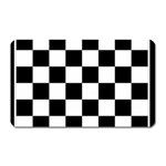 Chess Board Background Design Magnet (Rectangular)