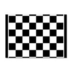 Chess Board Background Design Sticker A4 (10 pack)