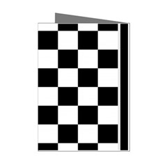 Chess Board Background Design Mini Greeting Cards (Pkg of 8) from ArtsNow.com Left