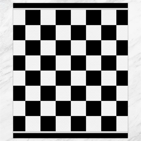 Chess Board Background Design Canvas 8  x 10  from ArtsNow.com 8.15 x9.66  Canvas - 1