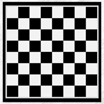 Chess Board Background Design Canvas 16  x 16 