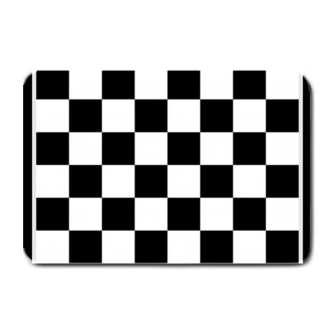 Chess Board Background Design Plate Mats from ArtsNow.com 18 x12  Plate Mat