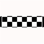 Chess Board Background Design Large Bar Mat