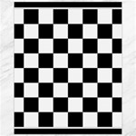 Chess Board Background Design Canvas 11  x 14 