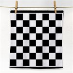 Chess Board Background Design Face Towel