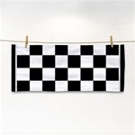 Chess Board Background Design Hand Towel