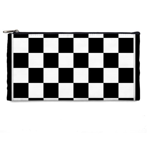 Chess Board Background Design Pencil Case from ArtsNow.com Front