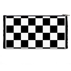 Chess Board Background Design Pencil Case from ArtsNow.com Back