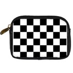 Chess Board Background Design Digital Camera Leather Case