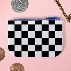 Chess Board Background Design Mini Coin Purse from ArtsNow.com Back