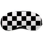 Chess Board Background Design Sleep Mask