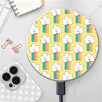 American Golden Ancient Totems Wireless Fast Charger(White)