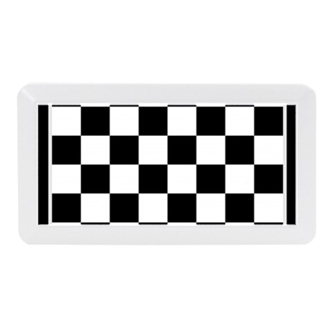Chess Board Background Design Memory Card Reader (Mini) from ArtsNow.com Front
