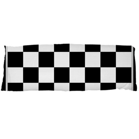 Chess Board Background Design Body Pillow Case Dakimakura (Two Sides) from ArtsNow.com Front