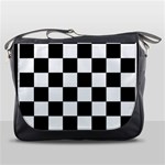 Chess Board Background Design Messenger Bag