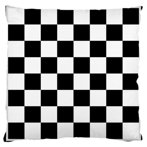 Chess Board Background Design Large Cushion Case (Two Sides) from ArtsNow.com Front