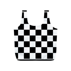 Chess Board Background Design Full Print Recycle Bag (S) from ArtsNow.com Back