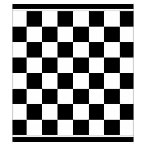 Chess Board Background Design Drawstring Pouch (Small) from ArtsNow.com Front