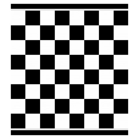 Chess Board Background Design Drawstring Pouch (Medium) from ArtsNow.com Front