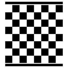 Chess Board Background Design Drawstring Pouch (Medium) from ArtsNow.com Front