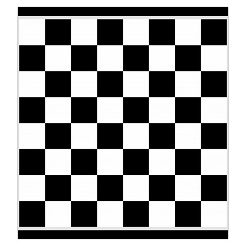 Chess Board Background Design Drawstring Pouch (Large) from ArtsNow.com Front