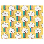 American Golden Ancient Totems Premium Plush Fleece Blanket (Medium)