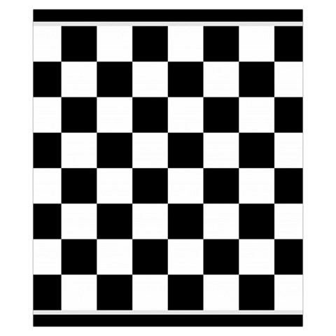 Chess Board Background Design Drawstring Pouch (XS) from ArtsNow.com Front