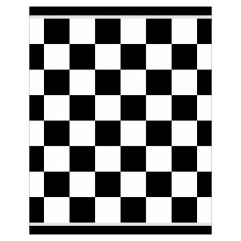 Chess Board Background Design Drawstring Pouch (XL) from ArtsNow.com Back