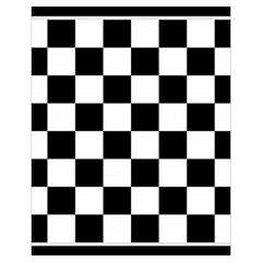 Chess Board Background Design Drawstring Pouch (XL) from ArtsNow.com Back