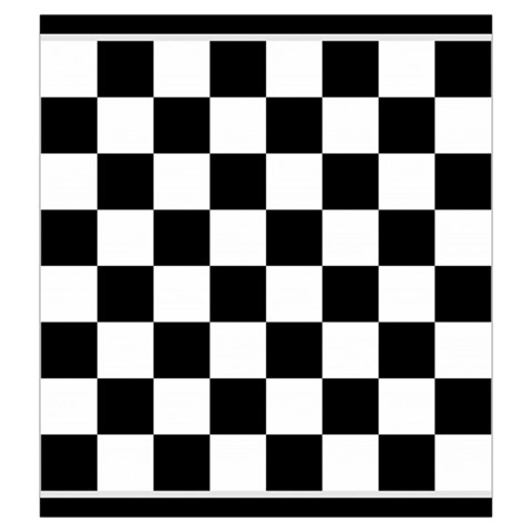 Chess Board Background Design Drawstring Pouch (2XL) from ArtsNow.com Front