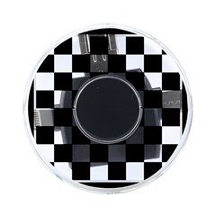 Chess Board Background Design On Back