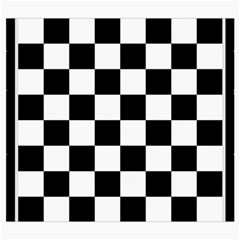Chess Board Background Design Roll Up Canvas Pencil Holder (S) from ArtsNow.com Front