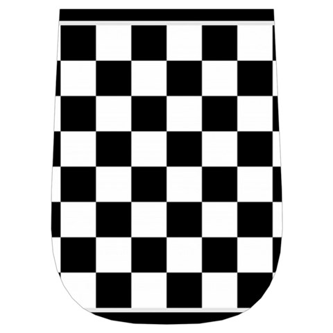 Chess Board Background Design Wristlet Pouch Bag (Small) from ArtsNow.com Right Side